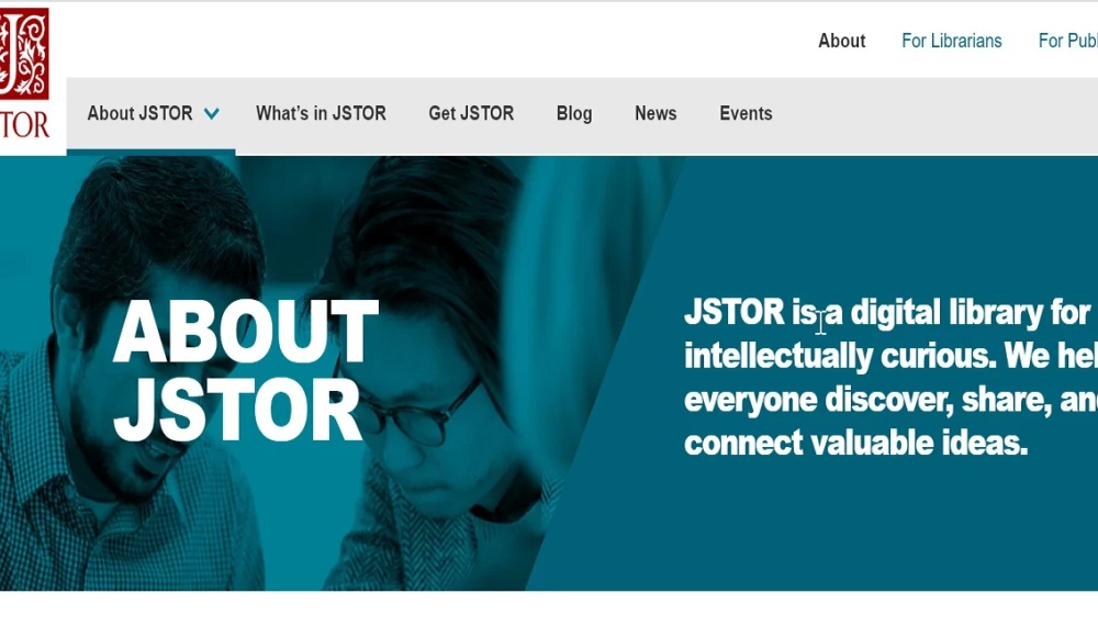 JSTOR collections